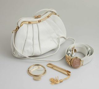 Judith Lieber Handbag & Belt