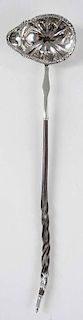 George III English Silver Punch Ladle