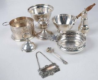37 Pieces of Assorted Silver Items