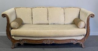 Marge Carson Signed Louis XV Style Upholstered
