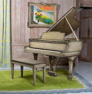 A Steinway Baby Grand Piano