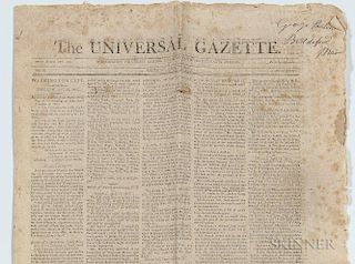 Universal Gazette  Newspaper