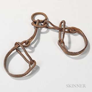 Hand-forged Iron Shackles