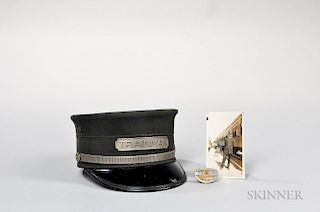 Pullman Badge, "Trainman" Hat, and Photograph.