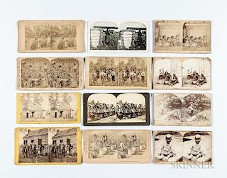 Twenty-two Stereo Cards
