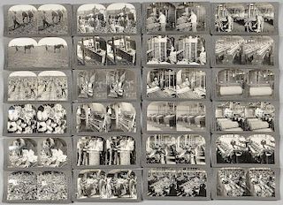 Stereoview Cards of the Cotton Industry