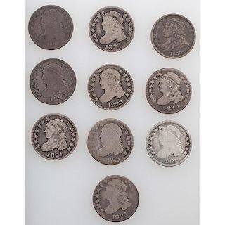 United States Capped Bust Dimes