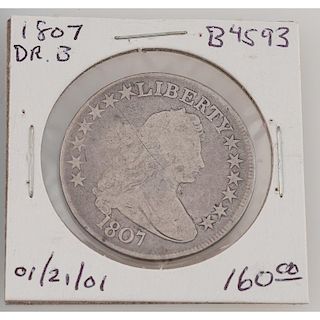 United States Draped Bust Half Dollar 1807