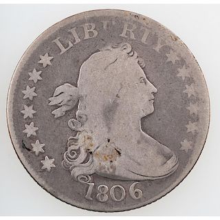 United States Draped Bust Quarter Dollar 1806