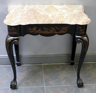 Vintage and Quality Chinoiserie Decorated and