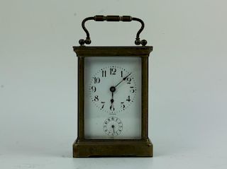 A French carriage clock from the 19th century