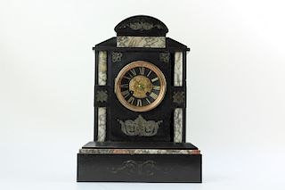 A Finely made marble mantel clock