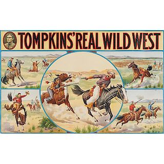 TOMPKINS' REAL WILD WEST POSTERS