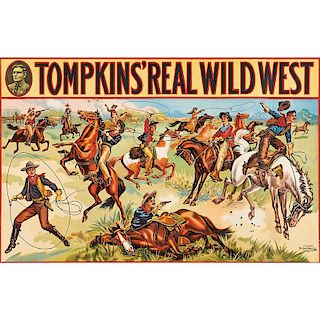 TOMPKINS' REAL WILD WEST POSTERS