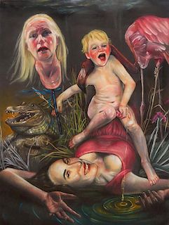 * Barnaby Whitfield, (American, b. 1972), Oh Shatter the Mask! My Mother is Anh Duong