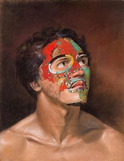 * David Gremard Romero, (American, b. 1975), Portrait of Alejandro as Auto De Fe, 2007
