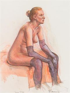 * Wes Christensen, (American, b. 1949), One Hour Pose, 1995
