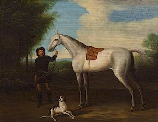 After John Wootten, (British, 1682-1765), George Farrington and His Favorite Hunter and Untitled