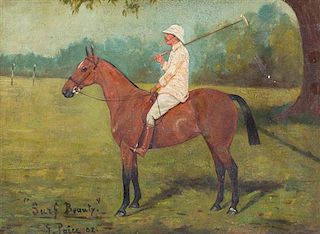 George Paice, (British, 1854-1925), Rawlinson on Surf Beauty, 1902