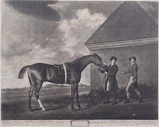 George STUBBS, after - Thomas BURKE, engraver Image 18 1/4 x 22 inches.
