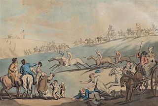 Thomas ROWLANDSON, after Image 7 1/4 x 11 inches.