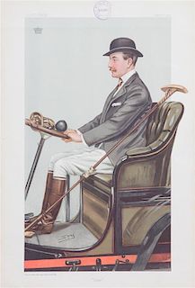 Sir Leslie Ward (Spy), (British, 1851-1922), Cabs, 1903, printed for Vanity Fair