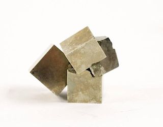 Pyrite Cubes in Matrix Specimen