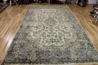 Large Antique and Finely Handwoven Kirman