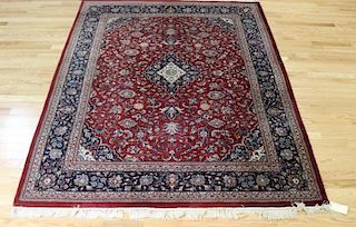 Antique and Finely Hand Woven Roomsize Carpet