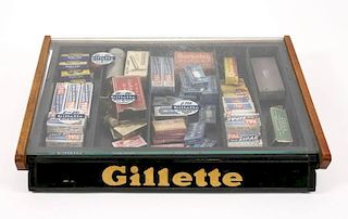 Razor Blade Collection w/Gillette Display Box