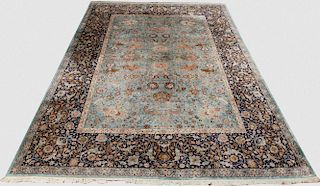 Modern Persian Style Silk Carpet