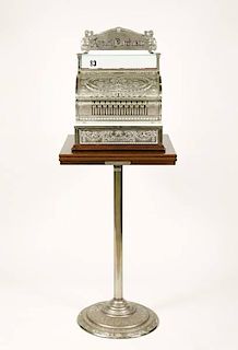 National Cash Register "Amount Purchased" w/ Stand