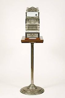 National Cash Register "Haircut & Shave" w/ Stand
