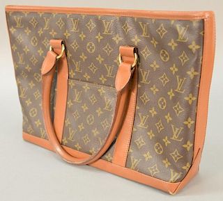 Louis Vuitton handbag (used, slight bottom wear). 11 1/2" x 18"