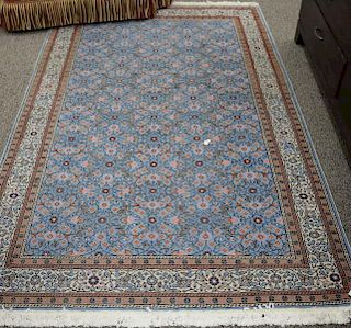 Oriental throw rug. 4'8" x 7'4"