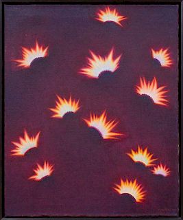AGNES PELTON (1881-1961): FIRES IN SPACE