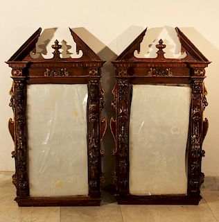 Pair of French mirrors