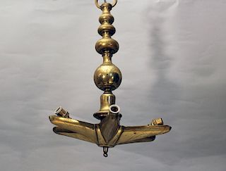 A Jewish Shabbat lamp