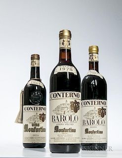 G, Conterno, 3 bottles