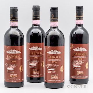 B. Giacosa Barolo Falletto Serralunga d'Alba Riserva 1996, 4 bottles