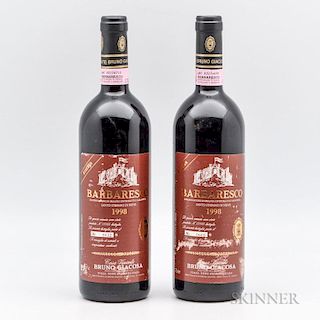 B. Giacosa Barbaresco Santo Stefano Riserva 1998, 2 bottles