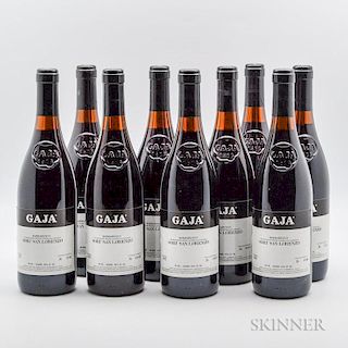 Gaja Sori San Lorenzo 1982, 9 bottles