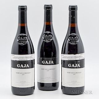 Gaja Sori San Lorenzo 1997, 3 bottles