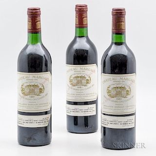 Chateau Margaux 1981, 3 bottles