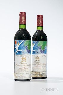 Chateau Mouton Rothschild 1982, 2 bottles