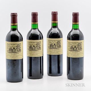 Chateau Cantemerle 1989, 4 bottles