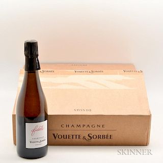Vouette & Sorbee Fidele Extra Brut 2011, 6 bottles (oc)