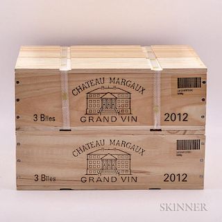 Chateau Margaux 2012, 6 bottles (2 x owc)