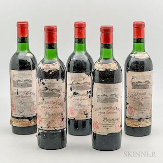 Chateau Grand Puy Lacoste 1970, 11 bottles