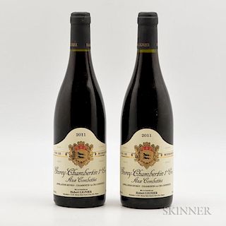 H. Lignier Gevrey Chambertin Aux Combottes 2011, 2 bottles